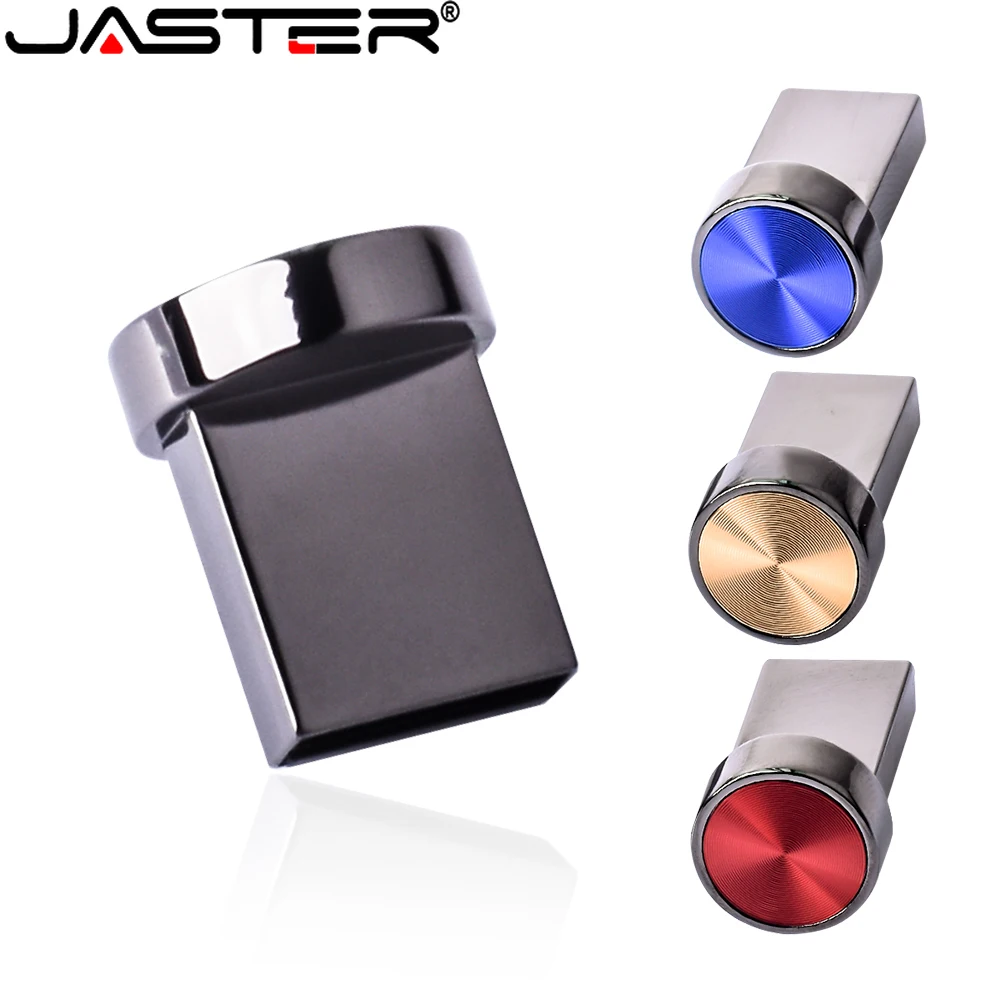 Wasserdichter USB-Stick, modisch, Typ C, Mini-USB-Flash-Laufwerk mit Metallknopf, mobile Speicherplatte, 64 GB, persönlicher Memory-Stick Image