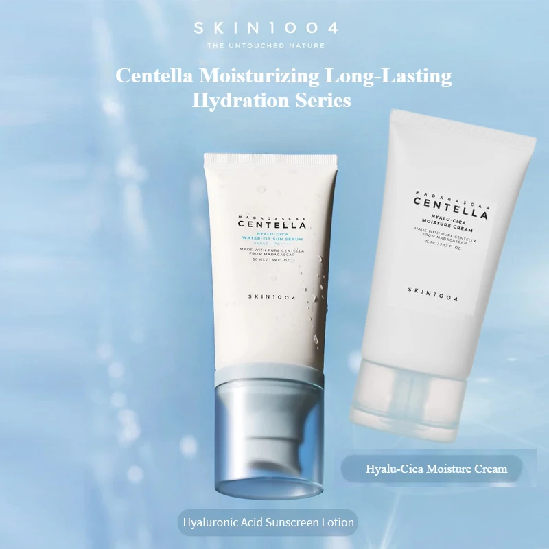 Korean Centella Hyalu-Cica Feuchtigkeitscreme und Gesichtsbehandlung Hyalu Cica Water-Fit Sonnenserum SPF50 Sonnenschutz-Hautpflegeprodukt Image