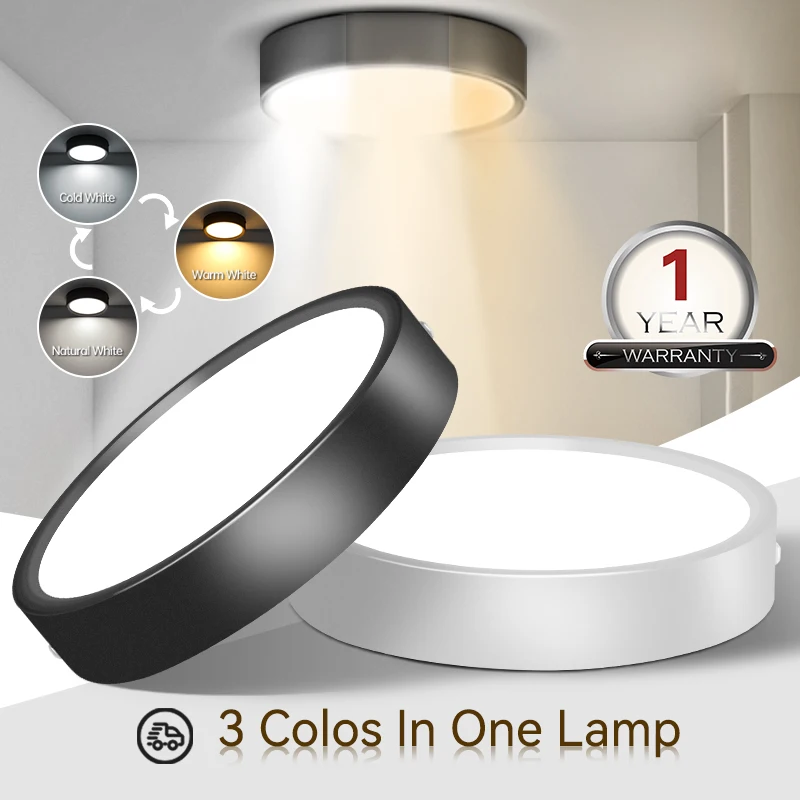 Decke Spot LED Downlight Haushaltsgeräte Unten Lichter Kreisförmige Lampe Montiert Beleuchtung Leuchte Zimmer Küche Glanz Spot Licht Led