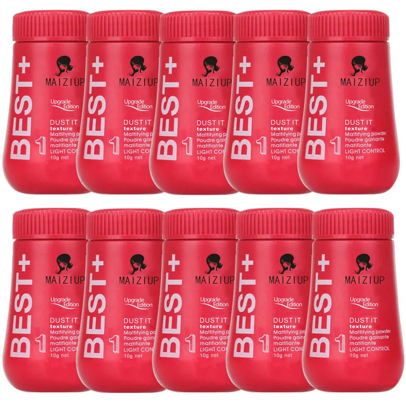 Das mattierende Haarpuder erhöht das Haarvolumen, fängt den Haarschnitt ein Unisex-Modellierungs-Styling-Haarpuder ein Image