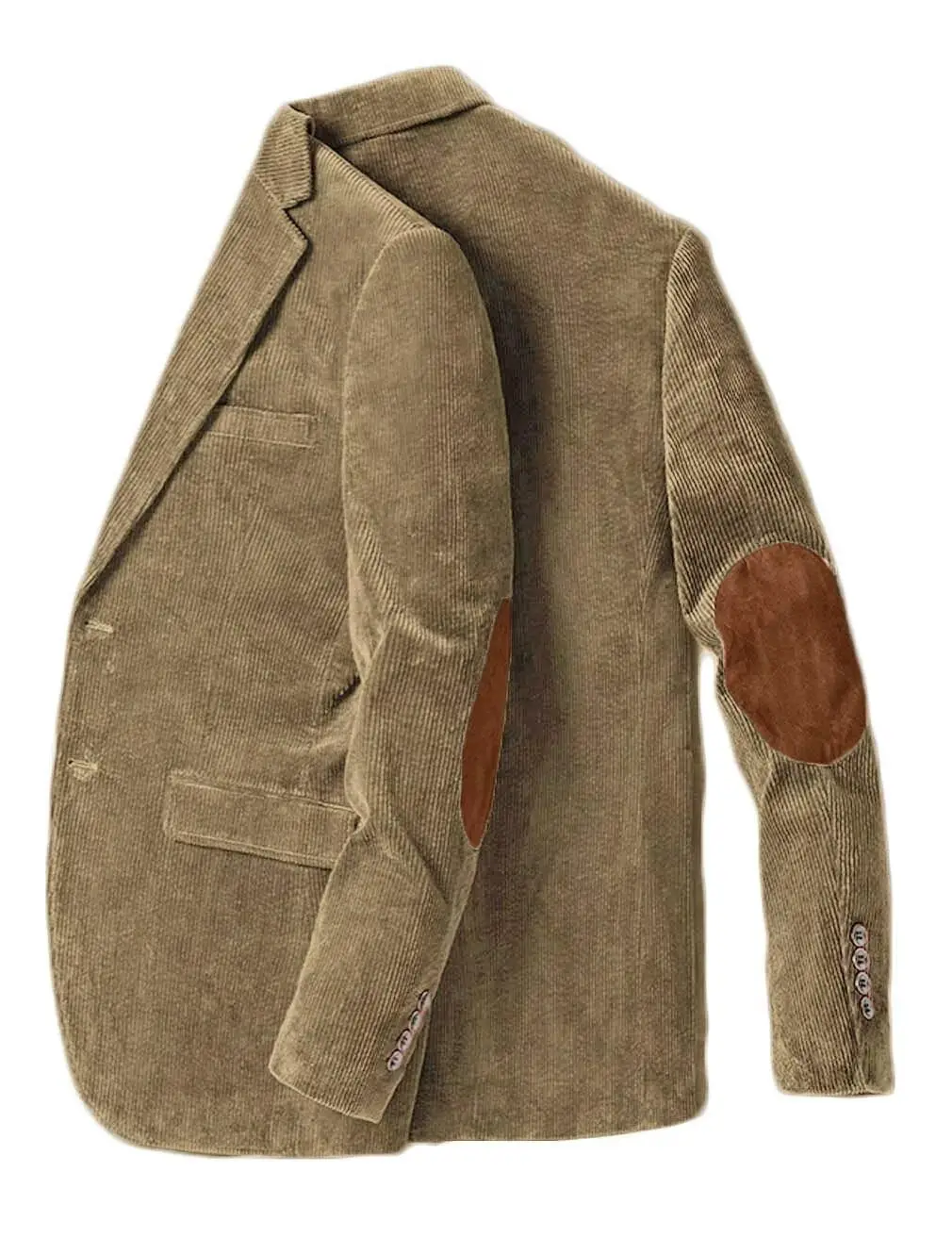 Vintage Cord Business Blazer für Männer Casual Slim Fit Baumwolle Jacke Frühling Herbst Tragen Männliche Größen XS-7XL