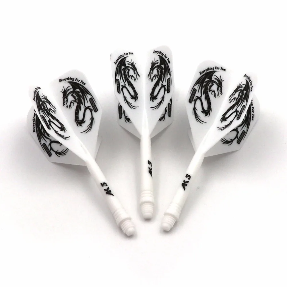 CUESOUL Rost Integrierter Dartschaft und Flights Medium, 3er-Set Image