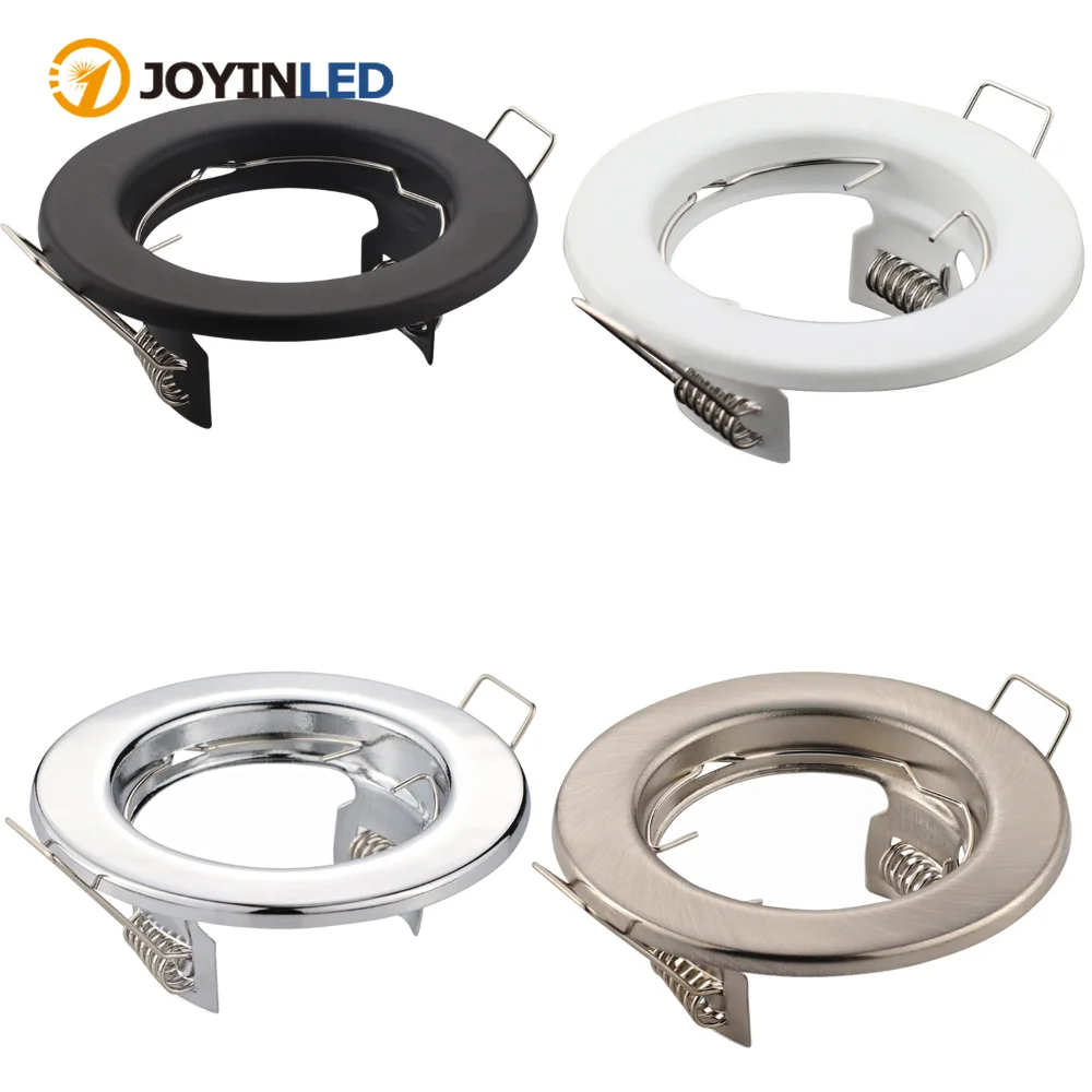 6Pcs LED Einbau Rotierenden LED Einbau Strahler Set GU10 Spot Runde Einbau Decke Strahler Licht Schlafzimmer Küche Balkon