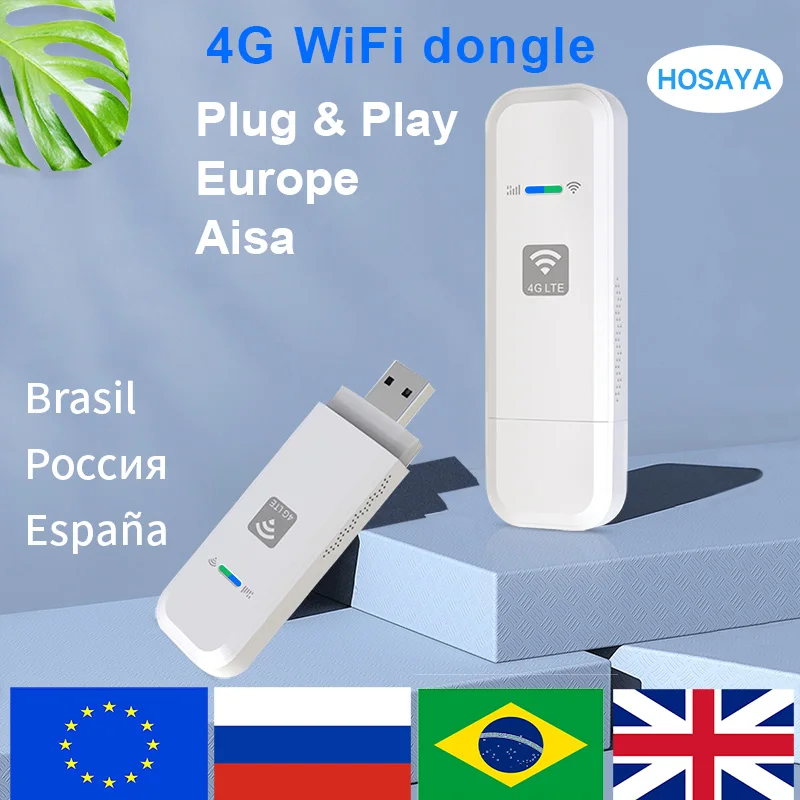 HOSAYA LDW931 4G WiFi Router Nano SIM Karte Tragbares WLAN LTE USB 4G Modem Pocket Hotspot 10 WIFI Benutzer Dongle Image