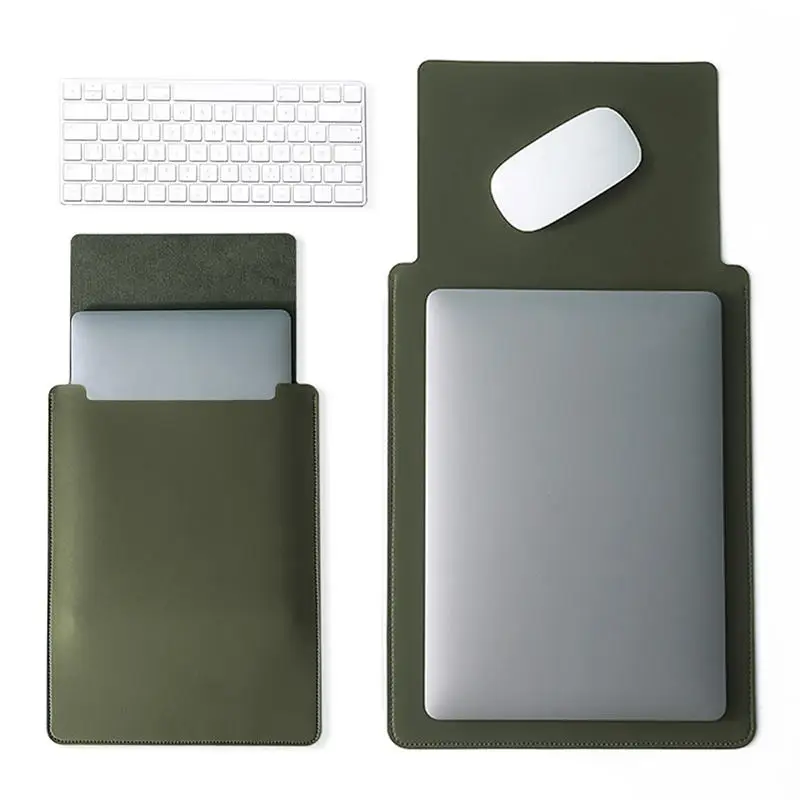 Business Travel Aktentasche 11-16 Zoll Laptop Hülle PU Cover Notebook Schutzhülle Laptop Case Cover Nicht magnetisch