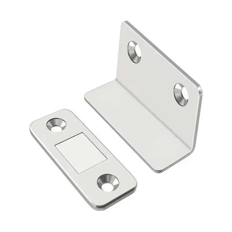 2 Stück magnetischer Türverschluss – unsichtbare, starke Haftung, bohrfreie Montage, nahtlose Freigabe – ideal für Schränke, Schiebetüren