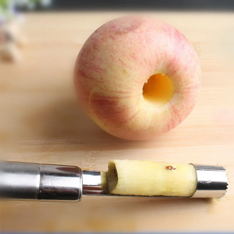 Neue Apple Corer Edelstahl Birne Obst Gemüse Werkzeuge Kern Samen Entferner Cutter Sämaschine Slicer Messer Küche Gadgets Werkzeuge