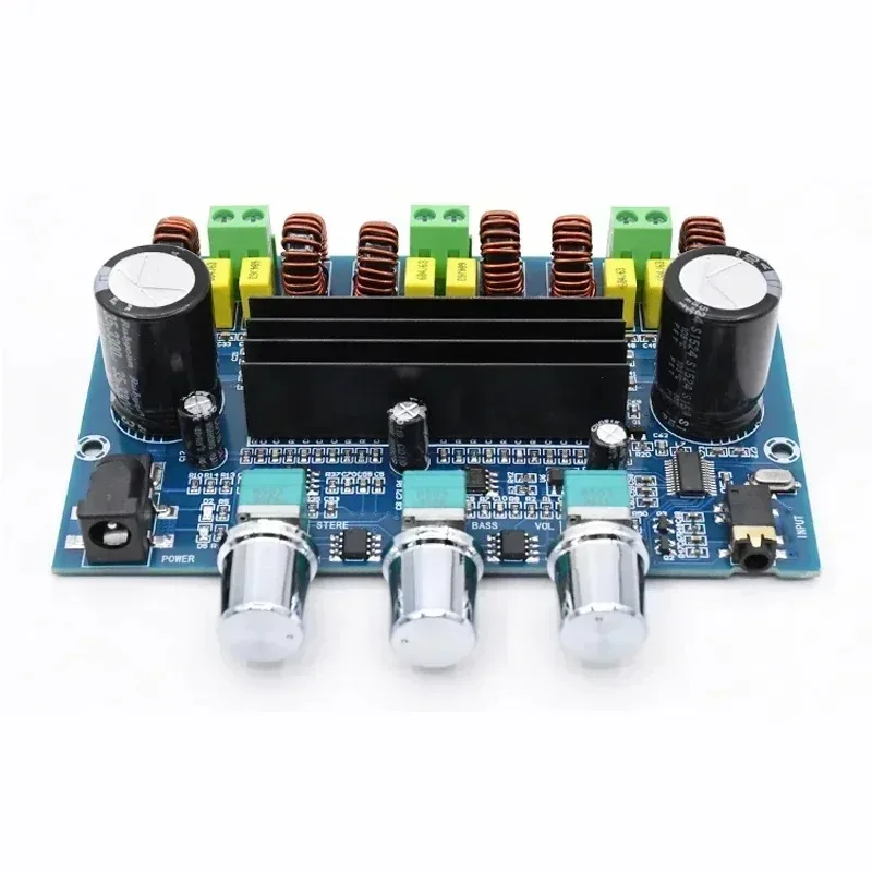 2*50W + 100W Bluetooth 5,0 dual TPA3116D2 Power Subwoofer Verstärker Bord 2,1 Kanal TPA3116 Audio stereo equalizer AUX Amp Image