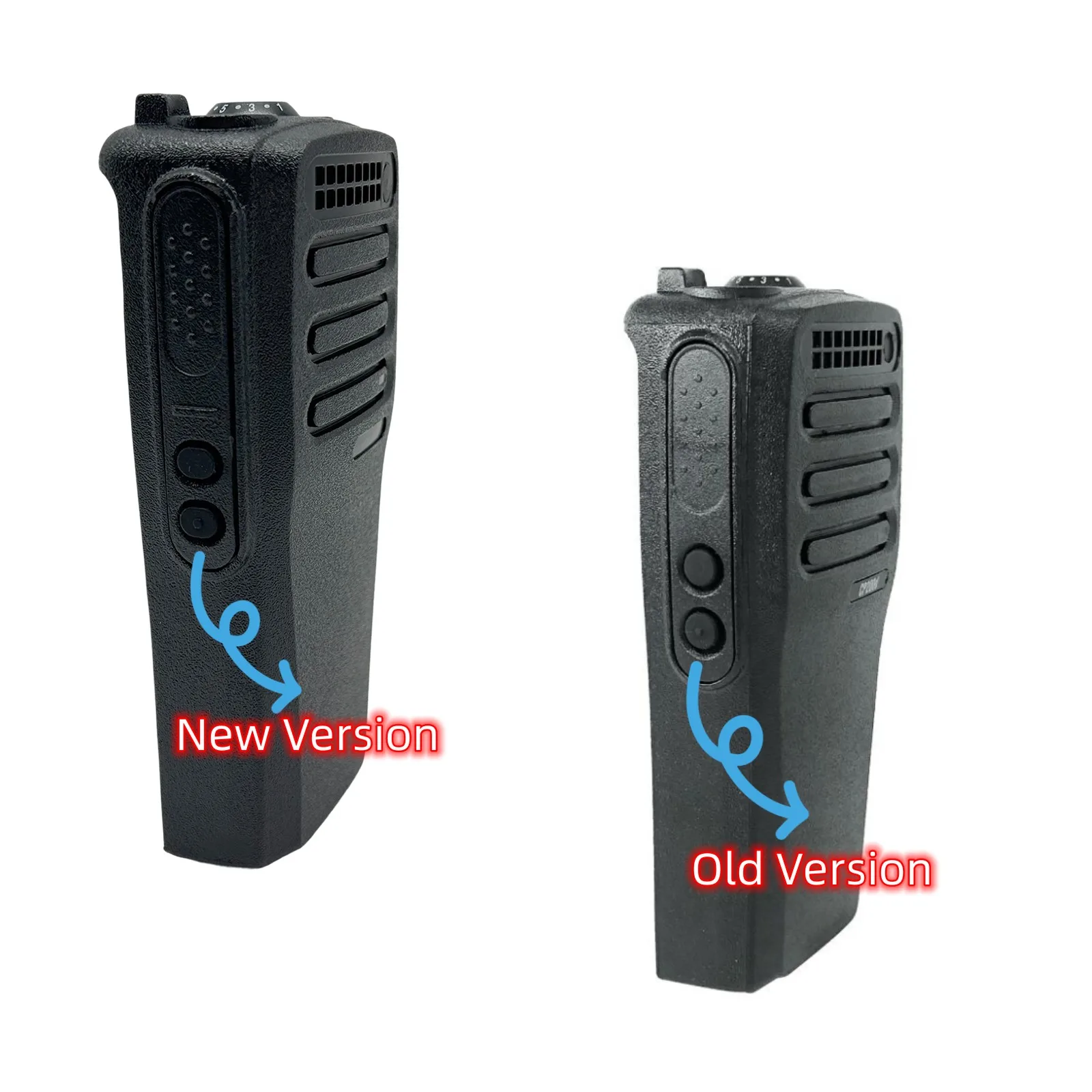 PMLN6345 Walkie Talkie Frontgehäuse Case Cover Kit für CP200D Dep450 CP200d XIR P3688 DP1400 Zweiwegradio Image