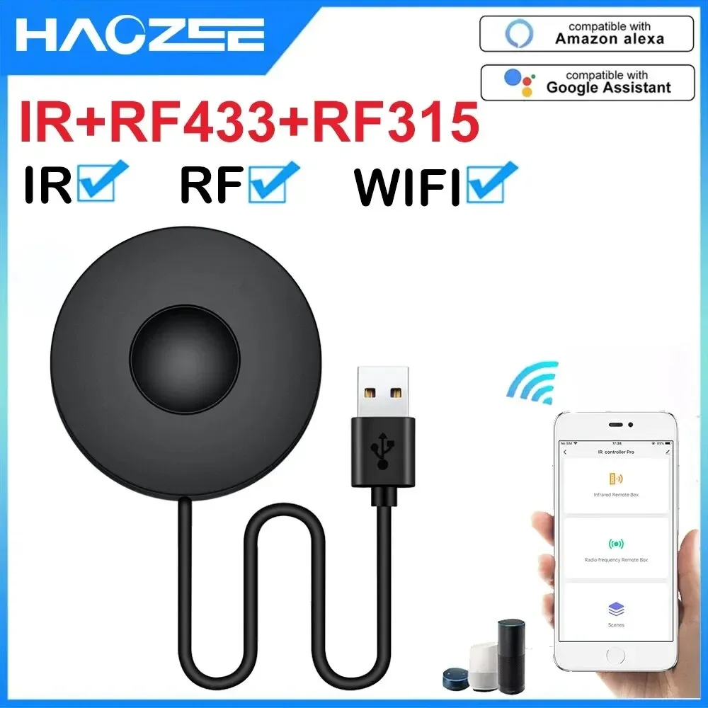 Tuya Smart Wifi RF IR Fernbedienung Smart Home für Klimaanlage ALLE TV LG TV Unterstützung Alexa Google Hause Image