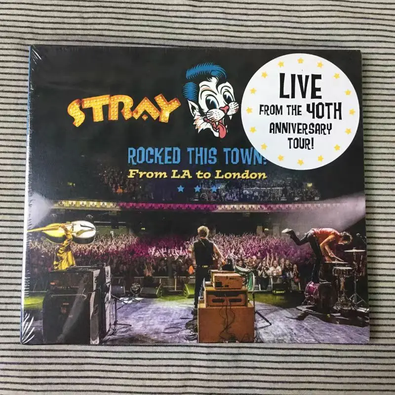 CD Stray Cats – Rocked This Town: From LA To London (2020) CD, Rockabilly/Rock Live Album, 40th Anniversary Tour 23-Track Set Image