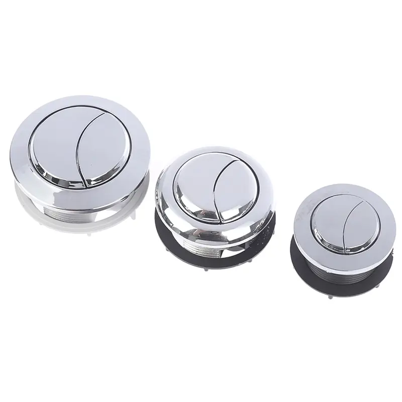 1PC Dual Flush Wc Tank Taste Runde Form Wc Push Dual Flush Tasten Bad Zubehör 70mm/57mm/47mm