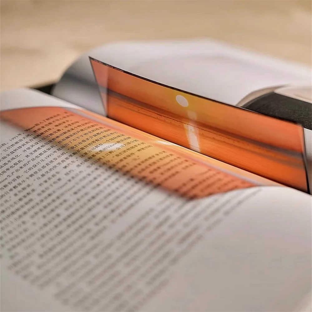 Kreative Film Acryl Lesezeichen Kunst Ästhetische Ozean Thema Buch Seite Clip Student Lesen Mark Buch Zubehör Schule Geschenk Image