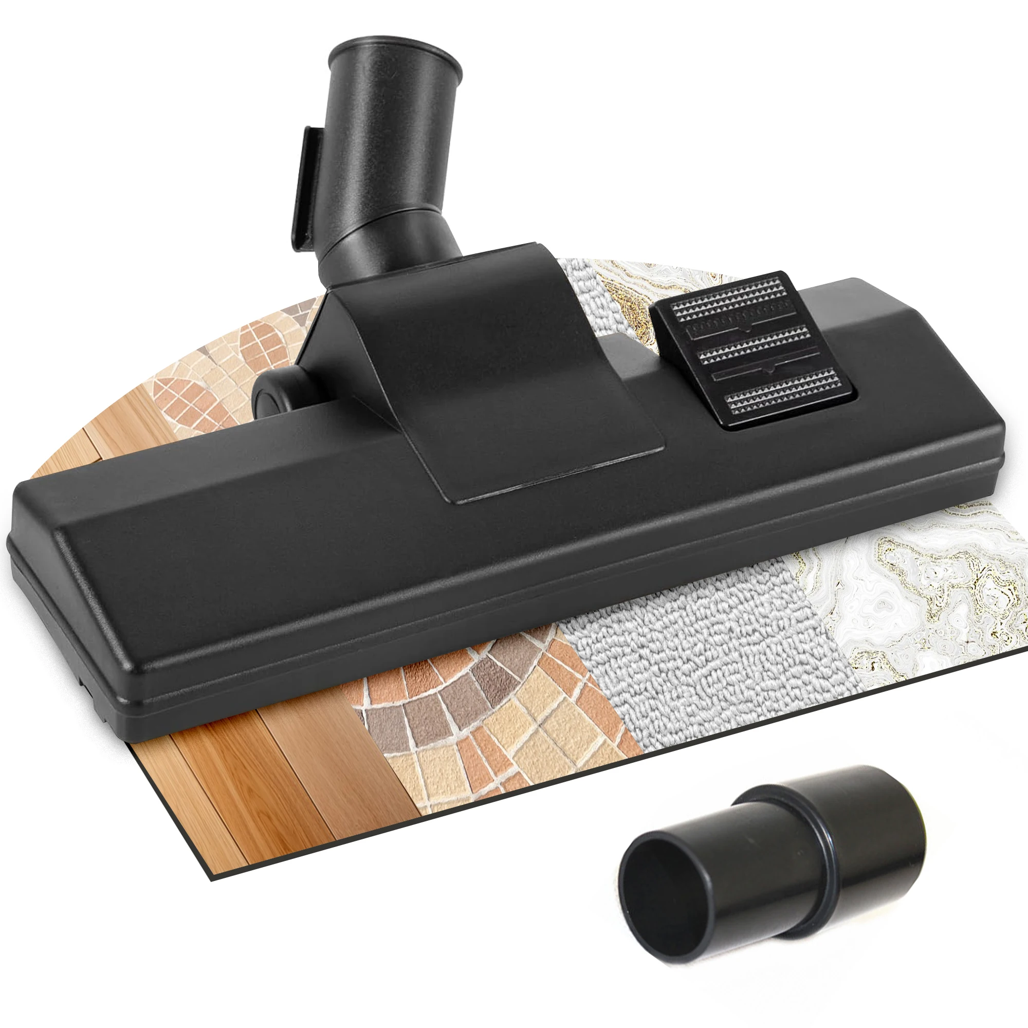 Universelle Staubsaugerbürste, 35/32 mm Bodendüse, Staubsaugerzubehör, für AEG, Bosch, Siemens, Panasonic, Philips Image