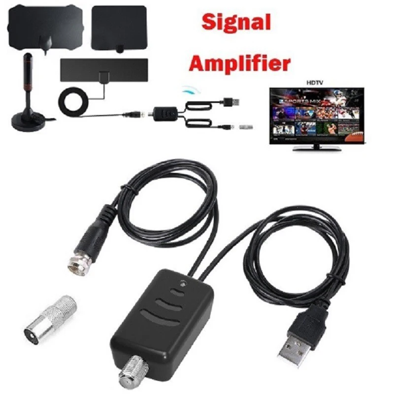 Signal verstärker für digitale TV-Antennen verstärker 4k uhd hoch auflösender TV-Antennen signal empfänger TV-Antennen signal verstärker Image