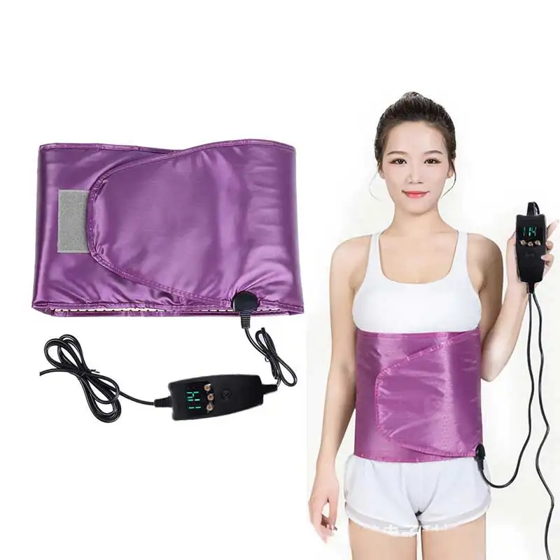 Elektrische Sauna Heizung Gürtel Abnehmen Gewicht Verlust Schönheit Fernen Infrarot Warme Gebärmutter Weibliche Menstruations Bauch Zurück Schmerzen Relief Werkzeug