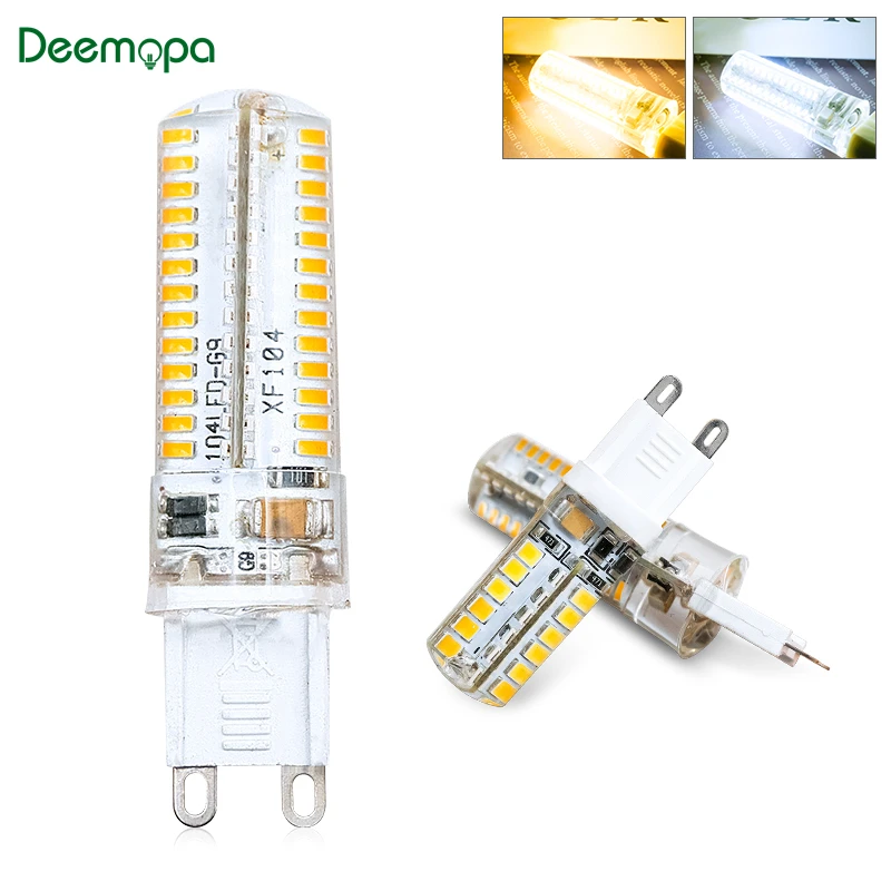 G9 LED-Glühbirne, 220 V, 7 W, 9 W, 10 W, 12 W, LED-Lampe, SMD3014, 2835, Scheinwerfer, Kronleuchter, ersetzt Halogenlampen, kalt, warmweiß
