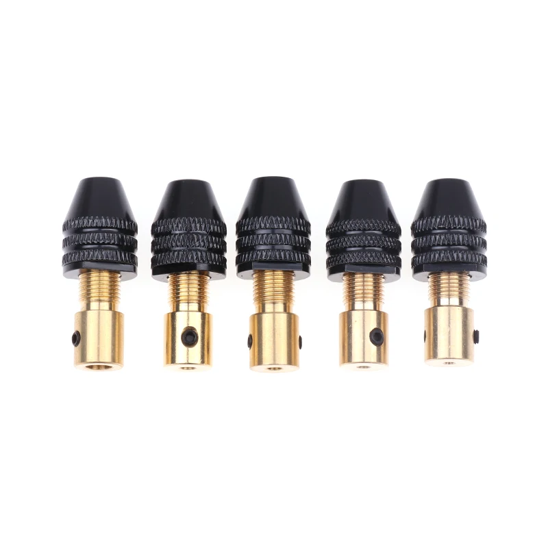 Universal Mini Chuck Bohrer Spannzange 2mm-5mm Elektronische Werkzeug Set Multifunktions Micro Elektrische Bohrfutter Leuchte klemme Image
