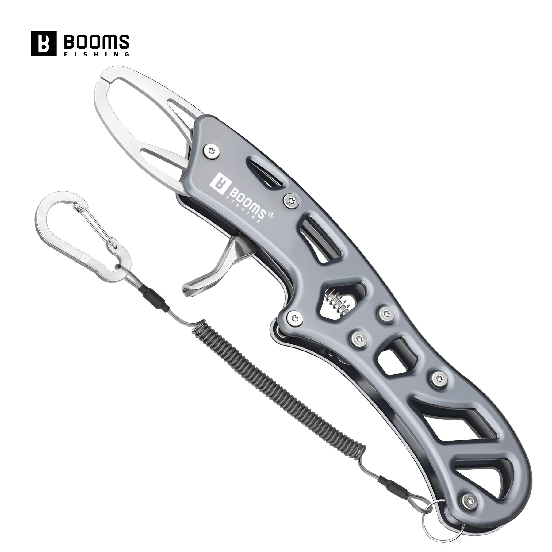 Ausleger Angeln Aluminium Legierung Neue Angeln Grip Zangen Angeln Lip Greifer Fisch Zange Hand Grip Angeln Zubehör Image