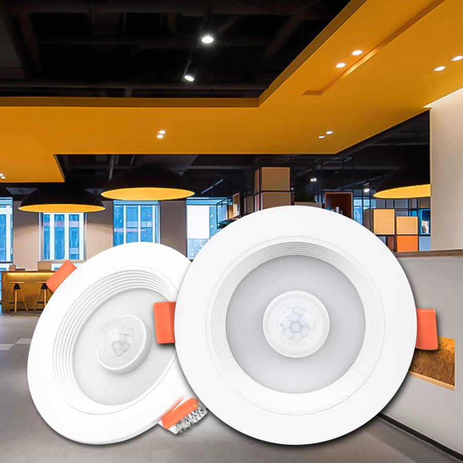 PIR Motion Sensor Spot LED Downlight Lamparas 5W 10W 15W 20W Smart Home LED Spot Licht für Eingang Korridor Flur Treppen Depot
