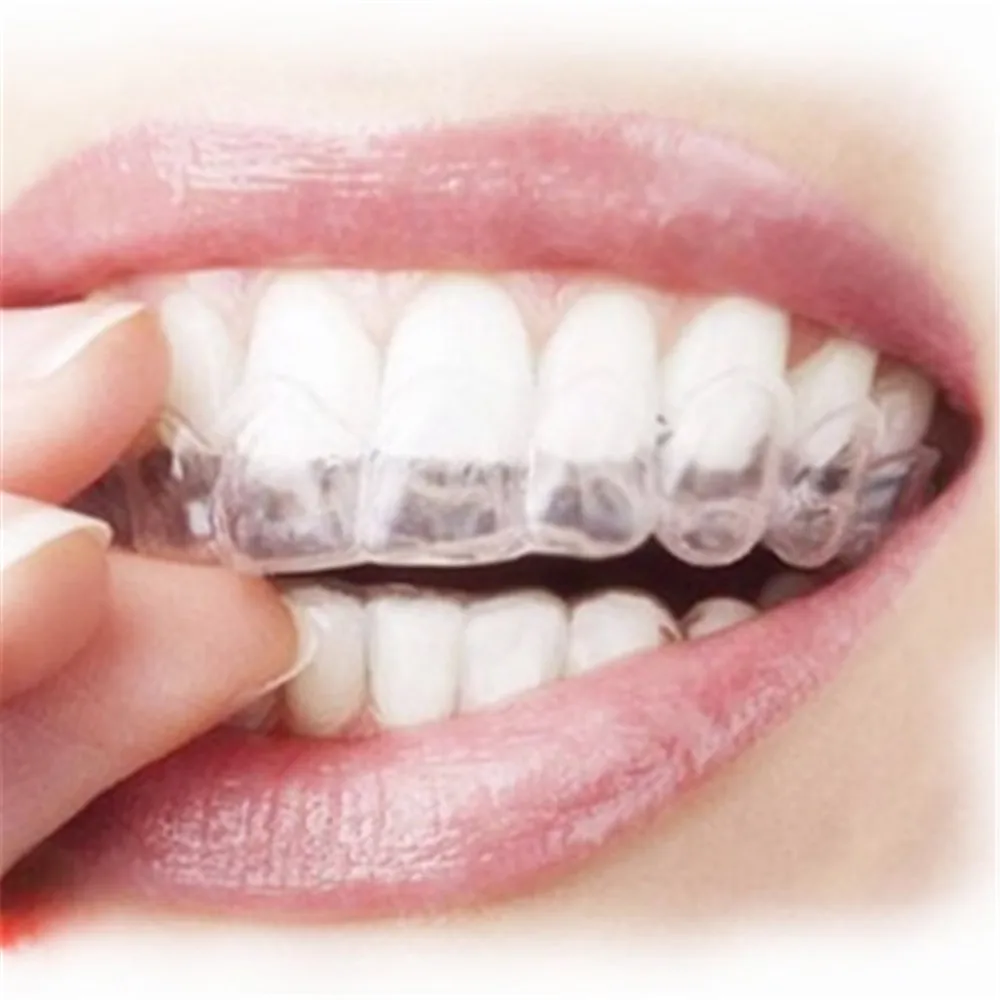 2 Stück unsichtbare kieferorthopädische Zahnspangen für Zähne, Thermoformung, Mundschutz, Zahnschalen, Zahnaufheller, Werkzeuge, Mundpflege, Hygiene Image