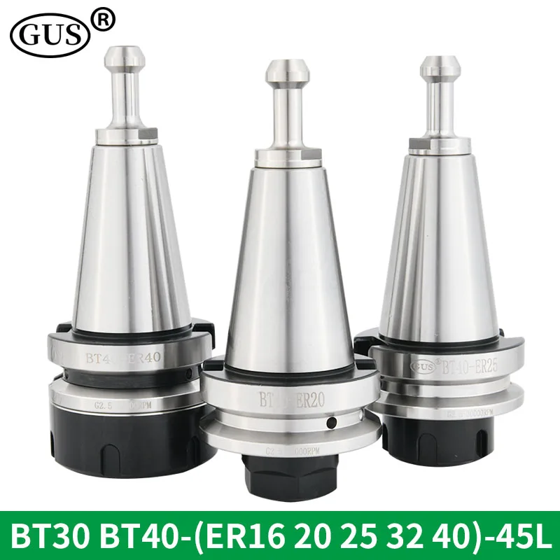GUS BT ER BT30 BT40 Werkzeughalter Drehmaschine ER16 ER20 ER25 ER32 ER40 45L Spannzangenfutter Spindel CNC Bearbeitungszentrum Fräsmaschine Image