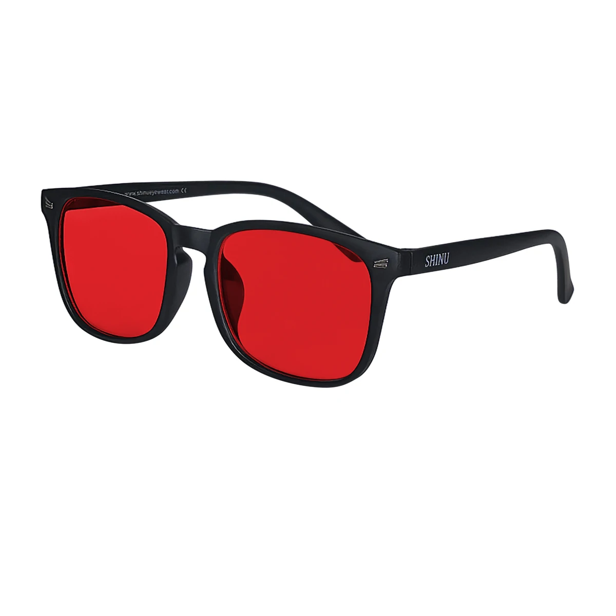 Blaue und grüne Wellenlängen-blockierende Brille, störende Lichtblockierende Brille für besseren Schlaf, beseitigt die Belastung der Augen Image