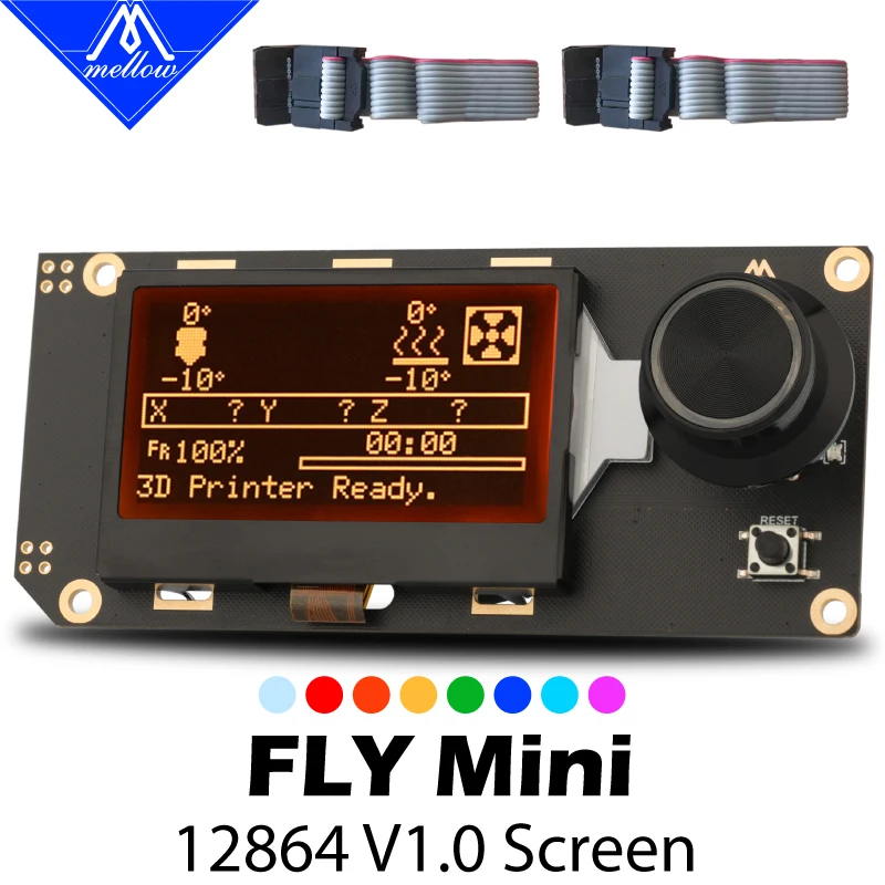Mellow FLY Mini V1.0 12864 Display für Duet 2 SKR 1.3 1.4, MKS Voron Marlin & Reprap & Klipper 3D-Druckerplatine Image