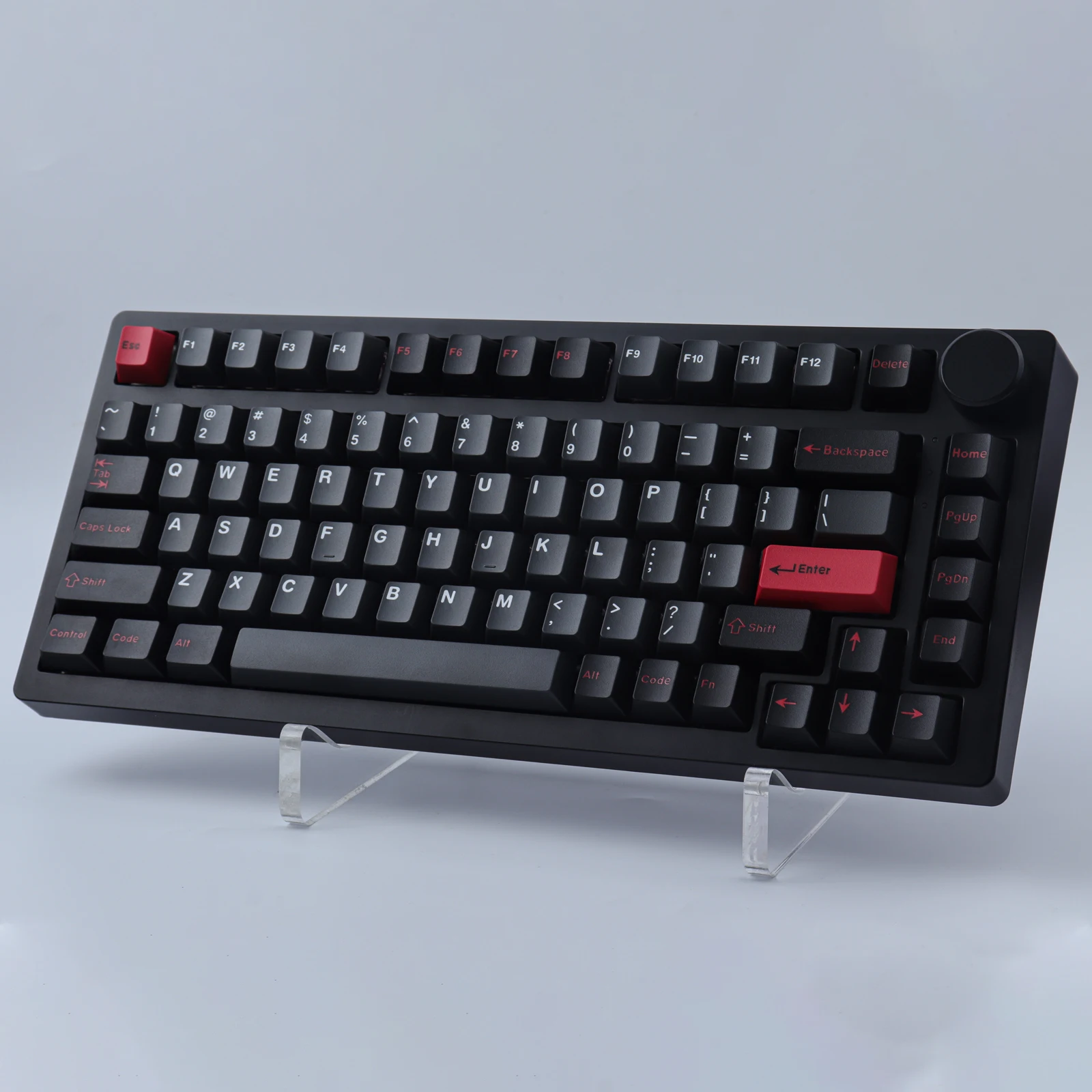 GMK Evil Dolch Tastenkappen 163 Tasten ABS Double Shot Cherry Profile Tastenkappen-Set für mechanische Tastatur Image