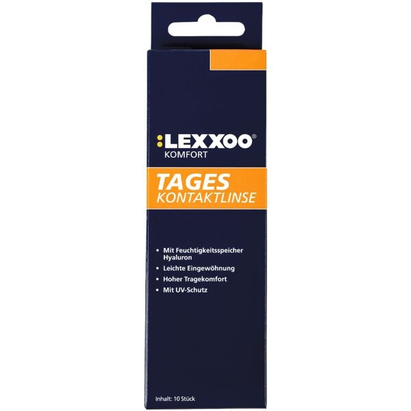 Lexxoo Kontaktlinse Tageslinse »Komfort« -3,50 dpt 10 Stück schwarz Image