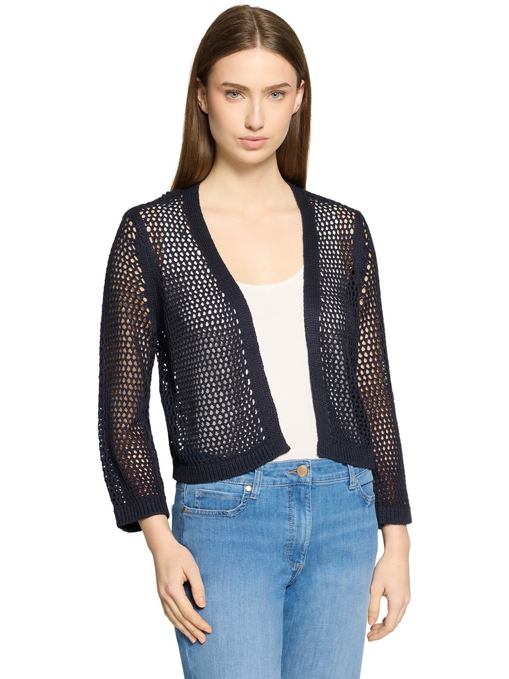 Betty Barclay Strickjacke Damen marine, 44 Image