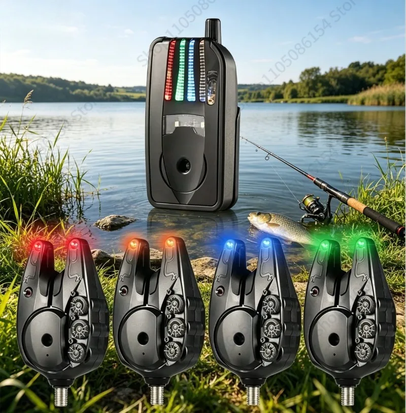 Kabelloser elektronischer Fischereialarm JY-82Pro Europäischer Karpfenangel-Alarm mit Piepton Image