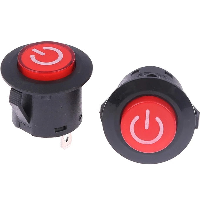 Für Baby Batterie Auto 1pc Eine Taste Start Schalter Für kinder Elektrische Auto 3-pin Power Schalter Image