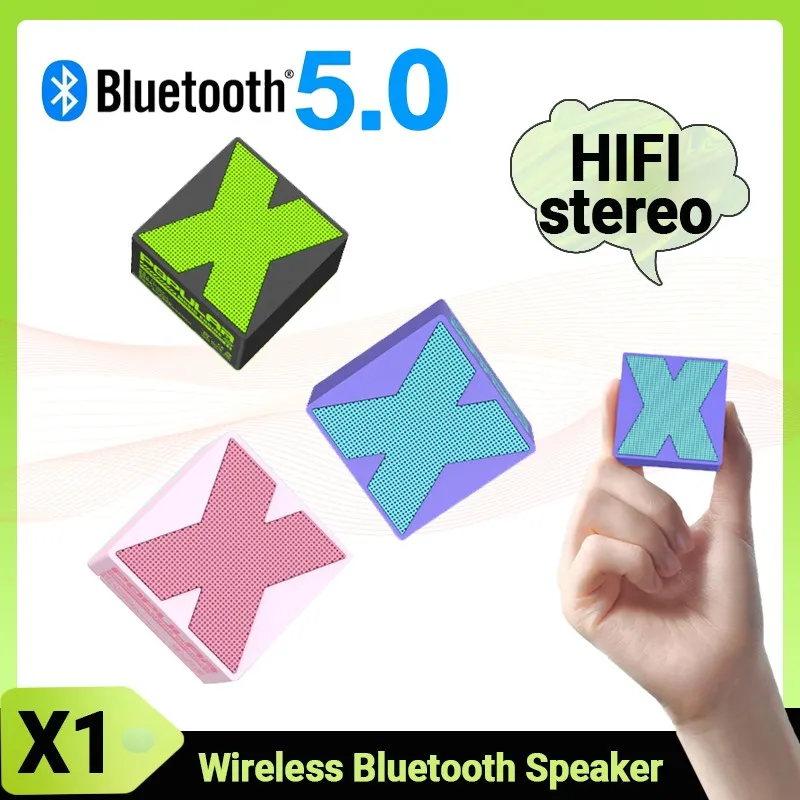 X1 drahtlose Bluetooth-Lautsprecher Musik Stereo tragbare Surround Mini USB Outdoor-Subwoofer Lautsprecher Audio-Player Lautsprecher Mikrofon Image