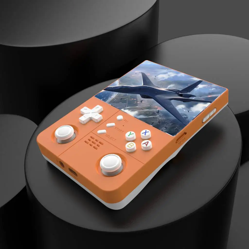 BOYHOM 4,2 Zoll HD IPS Retro-Spielkonsole R40XXProMAX, 4500mAh Akku, WLAN, ARKOS-System Videospiel-Player