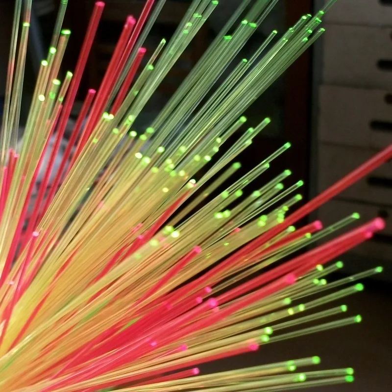 Fiber Optic Bogen Anblick Faser 2 farben Durchmesser 2mm für Schleuder oder verbindung Bogen anblick Pin Bogen anblick Zubehör Image