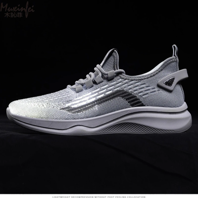 Herrenschuhe 2026 Frühling Neue Atmungsaktive und Geruchlose Sportschuhe mit Weicher Sohle Vielseitige Casual Herrenschuhe