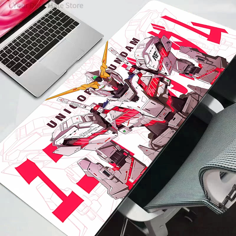 Große Mauspads, Mauspad, Gundam, Anime, Gabinete Gamer, Computer, neue Schreibtischunterlage, Tastatur, Gaming-Zubehör, Mauspad, Anime Image