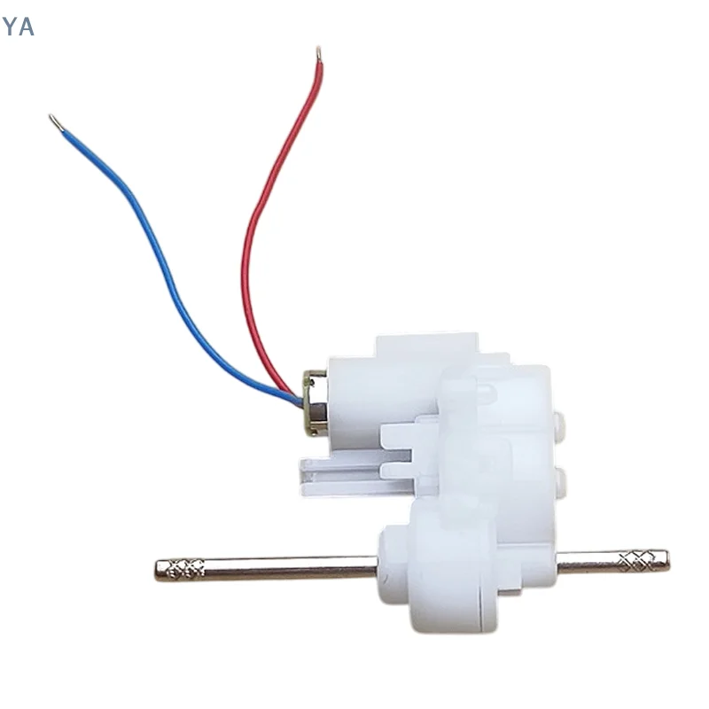 [[L]]Mini 614 Coreless Gear Motor DC 3.7V 390RPM Dual Shaft Micro Coreless Gearbox Reducer Motor DI[L] Hobby Toy Car