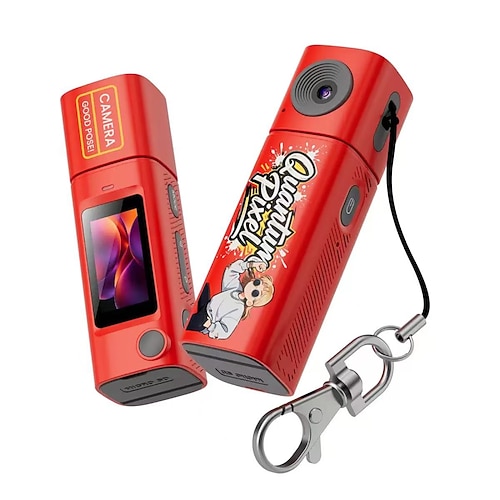 G10 Mini-Kamera für Kinder und Jugendliche, 2K-HD-Digitalvideokamera mit 230° drehbarem Objektiv TFT-Bildschirm, kompakte, tragbare Vlog-Kamera, trendiges Geburtstagsgeschenk für Jungen und Mädchen Image