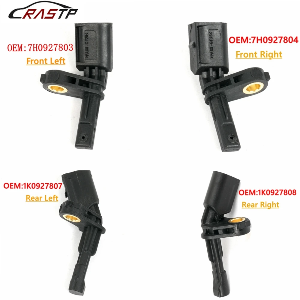 ABS-Raddrehzahlsensor vorne hinten für VW Amarok Beetle Caddy Golf Jetta Passat 7H 0927804 7H 0927803 1K 0927807 1K 0927808 RS-THB051 Image