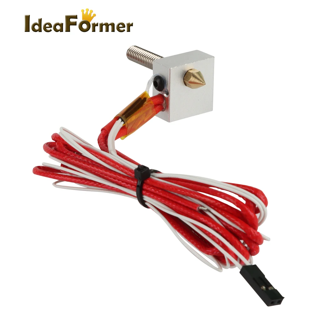 3D Drucker MK8 Hotend 12V 24V 40W Montiert Kit J-Kopf 0,4mm Düse 1,75mm Filament Für Anet A2 A8 3D Drucker Teile Universal Image