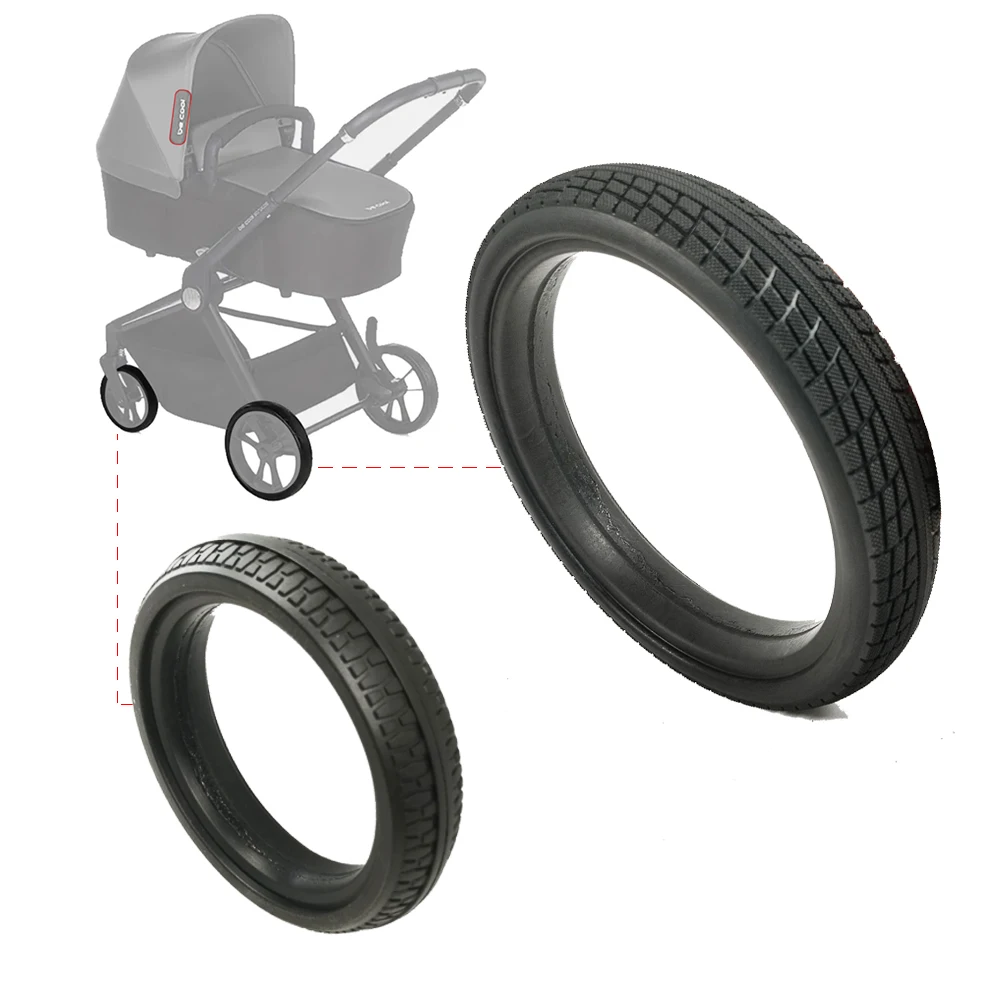 Radreifen für Be Cool Slide Traffic Kinderwagen vorne oder hinten PU Tubeless Custom Reifenabdeckung Baby Buggy Ersatzzubehör Image