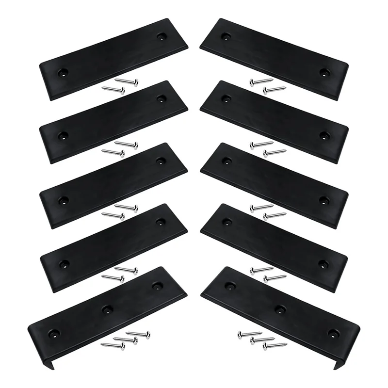 AASS-Etagen-Gleitpads und Enden für Boote, einfacheres Starten und Laden, 7,6 x 25,4 cm große Etagenbettscheiben für Booteanhänger