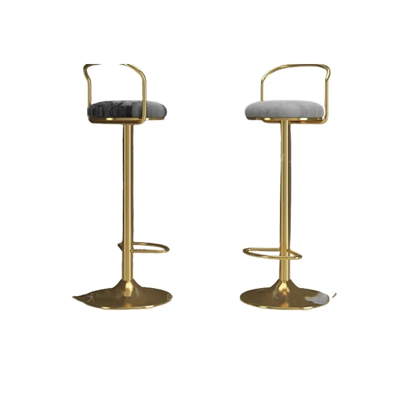Küche Metall Barhocker Luxus Teleskop Design Runde Moderne Barhocker Höhenverstellbar Hohe Qualität Cadeira