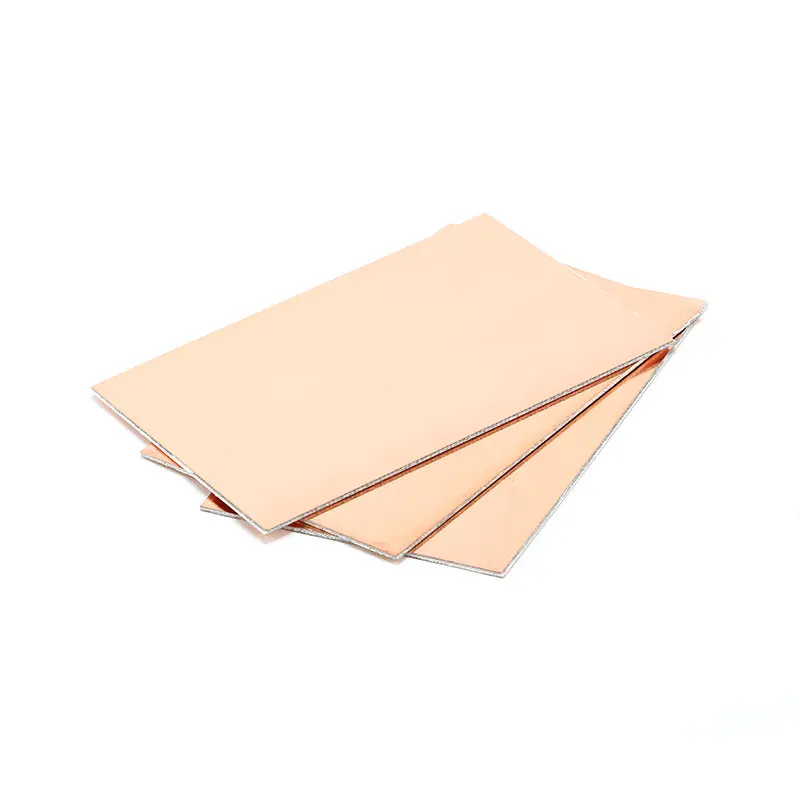 5–50 Stück 10 x 10 cm doppelseitige kupferbeschichtete Platte DIY PCB Kit Laminat Platine 10 x 10 cm Glasfasermaterial Universalplatine Image