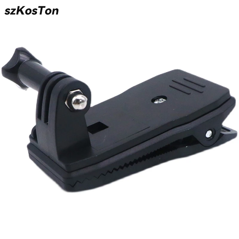 Rucksack Strap Clip Hut Gürtel Clamp Halterung Für Gopro 13 12 11 10 9 8 Insta360 X5 X4 X3 GEHEN 3S DJI Action 5 6 NANO Kamera Zubehör Image