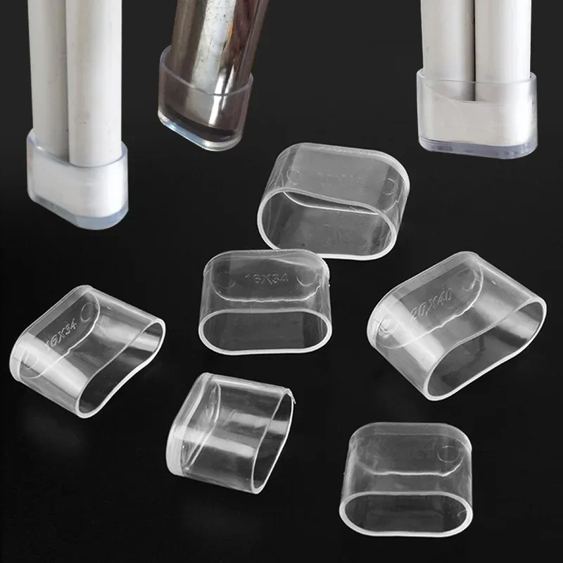 4pc ovale Stuhl Fuß abdeckung Schreibtisch Fuß polster, Tischbein Tisch Fuß tisch Hocker Schutzhülle Hocker Fuß abdeckung Möbel Fuß abdeckung