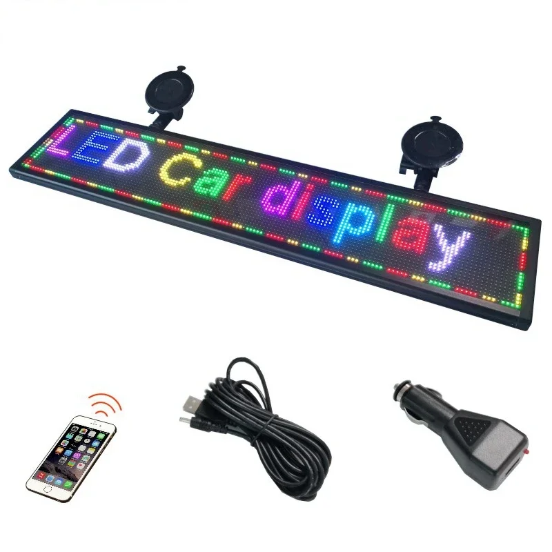 75cm LED-Anzeigetafel Programmierbares Digitales Lauftext-Schild Pantalla Werbe-LED-Display