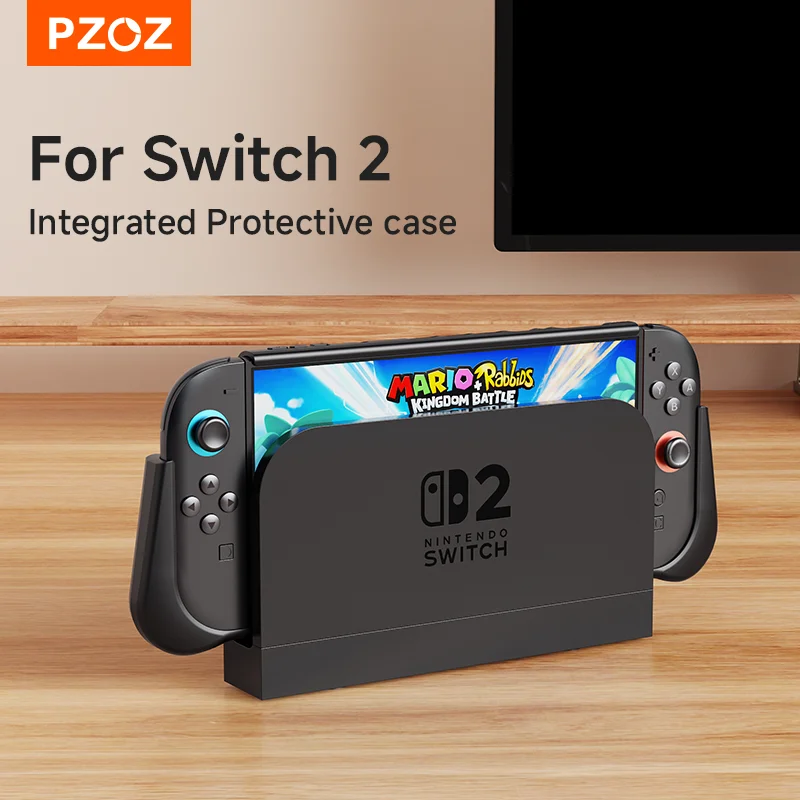 PZOZ Schutzhülle für Nintendo Switch 2 OLED, Schutzgehäuse für Switch2, Schutzabdeckung für die Dockingstation, Tragetasche, Aufbewahrungstasche, Zubehör Image